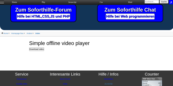 videos vorladen zum offline kucken 