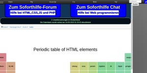 Html Perioden System