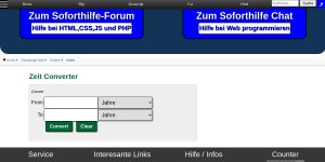 Zeit Converter