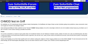 Chmod Im Griff