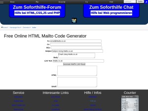 Mailto Generator