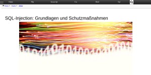 SQL Injection Grundlagen Und Schutzmaßnahmen