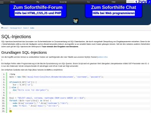 Sql Injectionen2