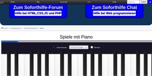 Spiele Auf Ein Piano