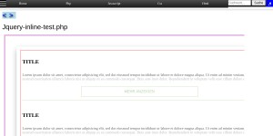 Jquery Inline Test