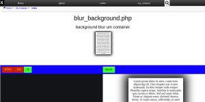 Blur Background