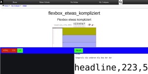 Flexbox Etwas Kompliziert