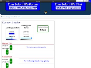 Kontrast Checker