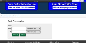 Zeit Converter