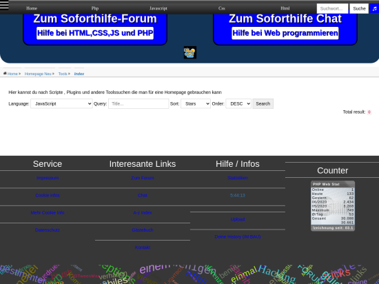 Php Plugin Scripte Tools Suche 