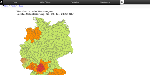 unwetterkarte 